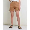 Toad And Co Linden Canvas Short In Brown