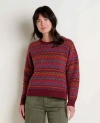 Toad And Co Wasatch Crew Sweater In Multi