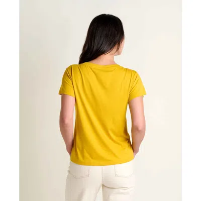 Toad And Co Toad & Co Whisper Tee In Gold