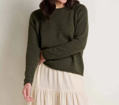 Toad And Co Women's Alpineglo Sweater In Olive In Green