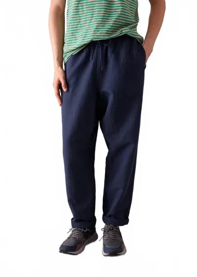 Toast Alfie Trousers In Dark Indigo In Blue