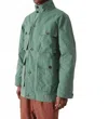 Toast Waxed Cotton Explorer Jacket In Blue Jade In Multi