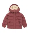 Toastie Lunar Puffer Jacket In Pink