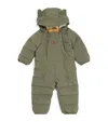Toastie Padded Cloud Ski Suit In Green