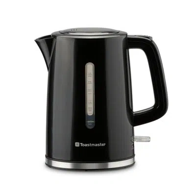 Toastmaster 1.7 Qt. Plastic Electric Tea Kettle In Black