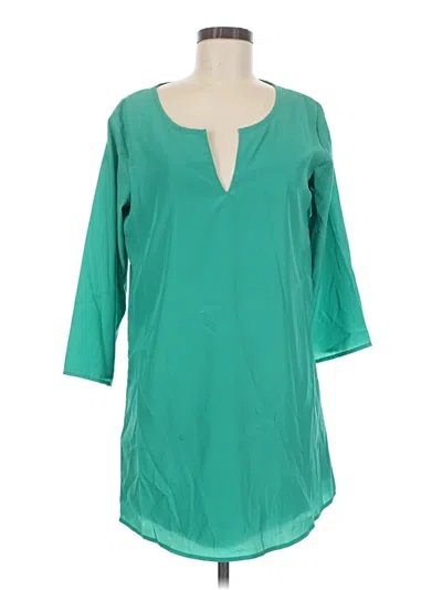 Pre-owned Tobi 3/4 Sleeve Blouse In Teal