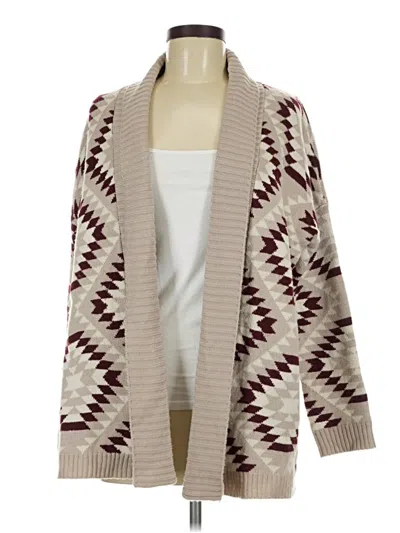 Pre-owned Tobi Cardigan Sweater In Tan