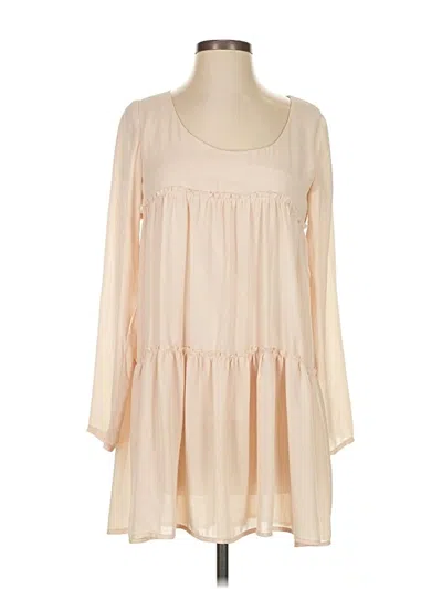 Pre-owned Tobi Casual Dress In Brown