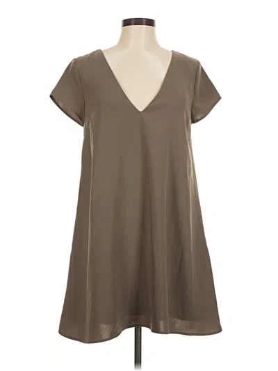 Pre-owned Tobi Casual Dress In Brown