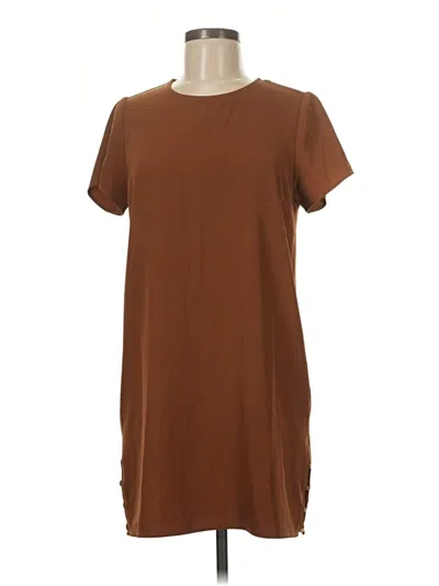 Pre-owned Tobi Casual Dress In Brown