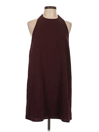 Pre-owned Tobi Casual Dress In Burgundy