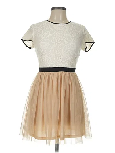 Pre-owned Tobi Casual Dress In Ivory