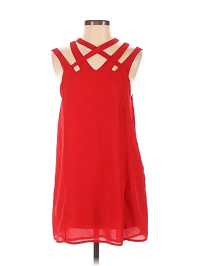 Pre-owned Tobi Casual Dress In Red