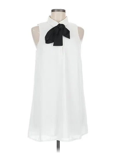 Pre-owned Tobi Casual Dress In White