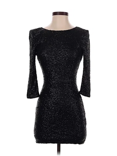 Pre-owned Tobi Cocktail Dress In Black