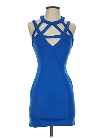Pre-owned Tobi Cocktail Dress In Blue