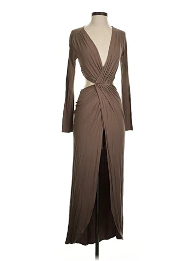 Pre-owned Tobi Cocktail Dress In Brown