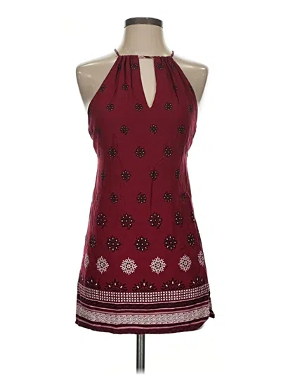 Pre-owned Tobi Cocktail Dress In Burgundy