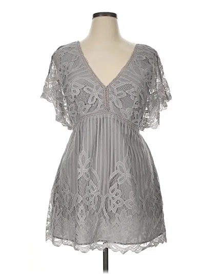 Pre-owned Tobi Cocktail Dress In Gray