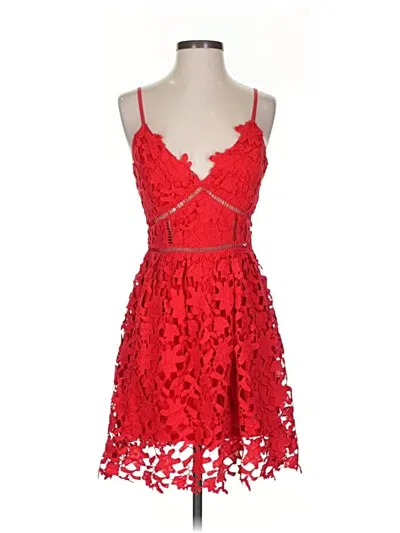 Pre-owned Tobi Cocktail Dress In Red