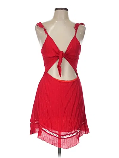 Pre-owned Tobi Cocktail Dress In Red