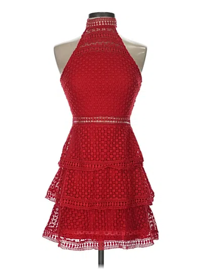 Pre-owned Tobi Cocktail Dress In Red