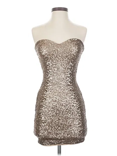 Pre-owned Tobi Cocktail Dress In Silver
