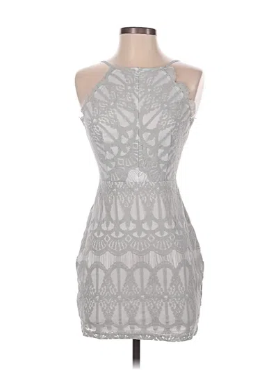 Pre-owned Tobi Cocktail Dress In Silver