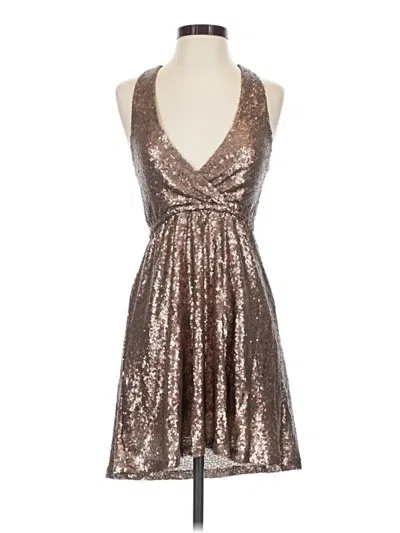 Pre-owned Tobi Cocktail Dress In Silver