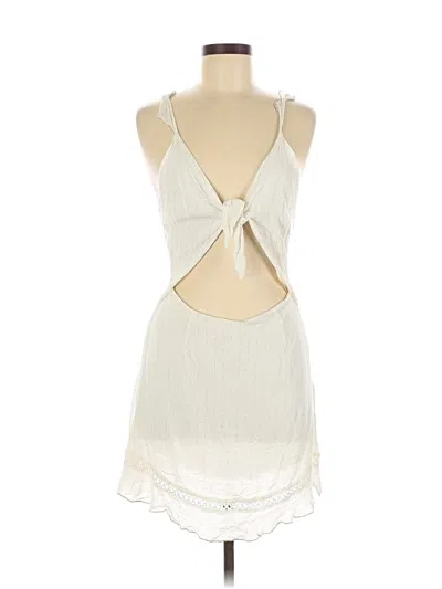 Pre-owned Tobi Cocktail Dress In White