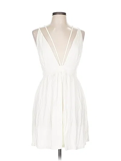 Pre-owned Tobi Cocktail Dress In White