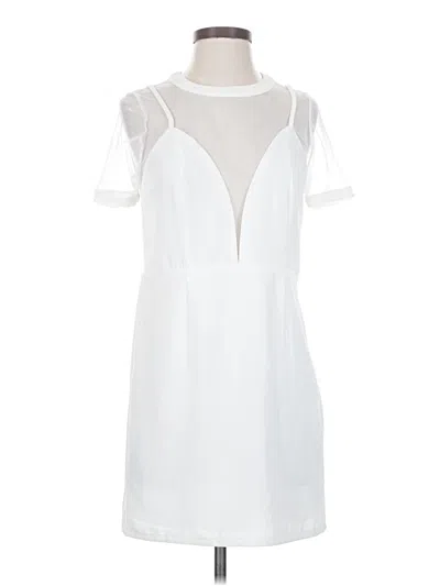 Pre-owned Tobi Cocktail Dress In White