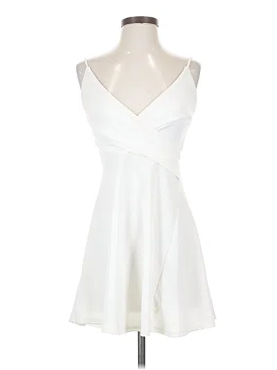 Pre-owned Tobi Cocktail Dress In White
