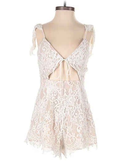 Pre-owned Tobi Cocktail Dress In White