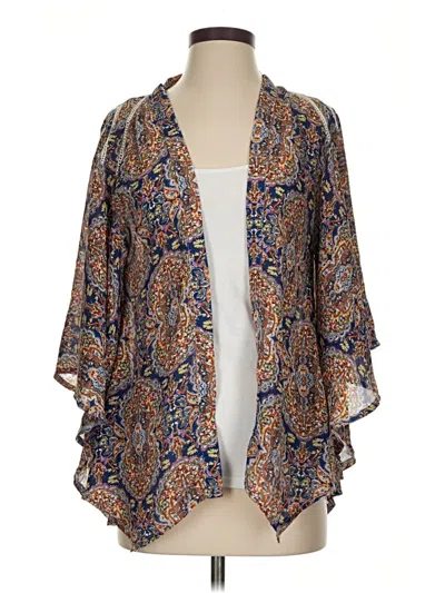 Pre-owned Tobi Kimono In Blue