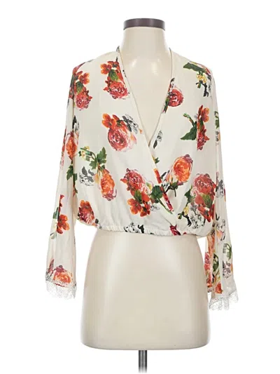 Pre-owned Tobi Kimono In Ivory