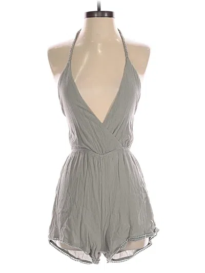 Pre-owned Tobi Romper In Gray