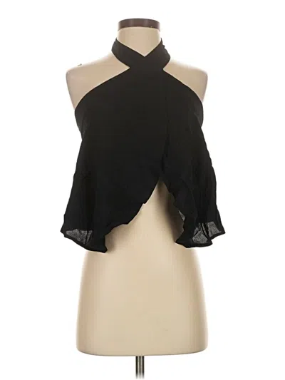 Pre-owned Tobi Sleeveless Blouse In Black