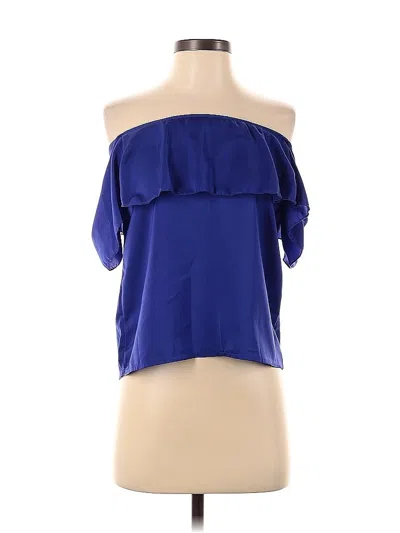 Pre-owned Tobi Sleeveless Blouse In Blue