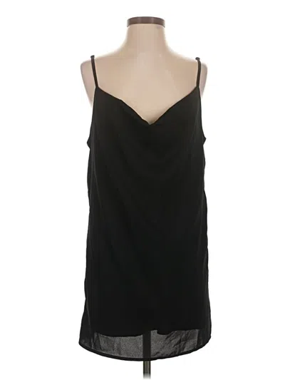 Pre-owned Tobi Sleeveless Top Black Halter Neckline Tops