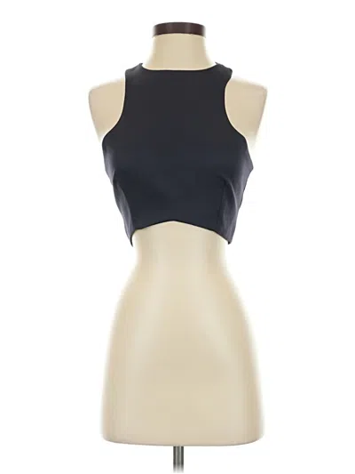 Tobi Sleeveless Top Black Halter Neckline Tops