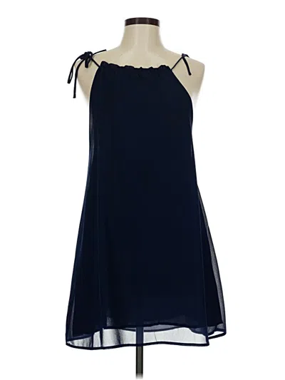 Pre-owned Tobi Sleeveless Top Blue Halter Neckline Tops