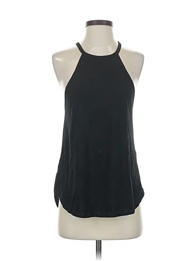 Pre-owned Tobi Tank Top Black Halter Neckline Tops