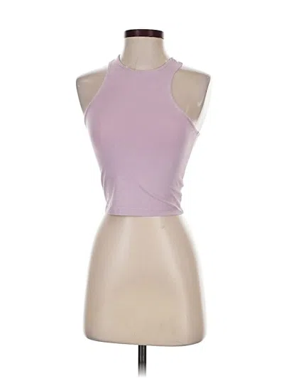 Pre-owned Tobi Tank Top Purple Halter Neckline Tops