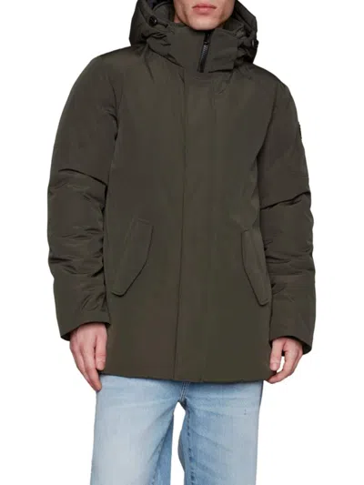 Toboggan Canada Men's Hooded Jacket In Forest Green