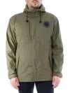 Toboggan Canada Men's Hooded Raincoat In Green