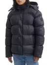 Toboggan Canada Men's Mark Puffer Hooded Jacket In Navy