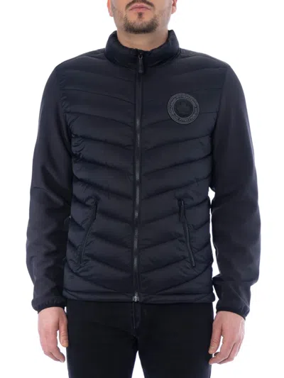 Toboggan Canada Men's Mixed Media Puffer Jacket In Black