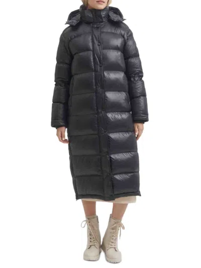 Toboggan Canada Women's Isabella Hooded Puffer Parka In Black