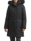 Toboggan Canada Women's Sienna Faux Fur Featherless Hooded Parka In Black